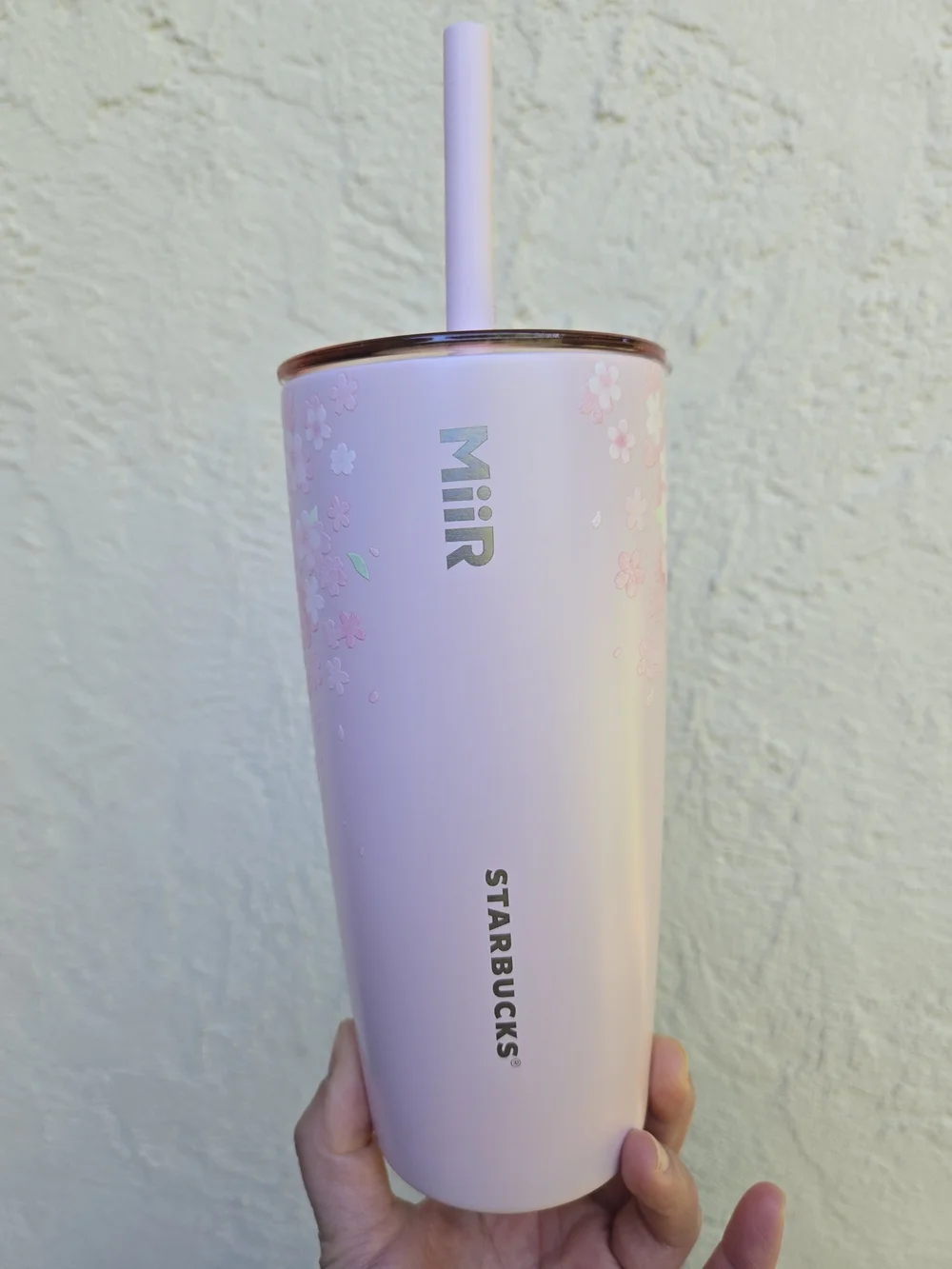 Starbucks Limited Edition Corgi Sakura Cherry Blossom Stainless Steel Tumbler